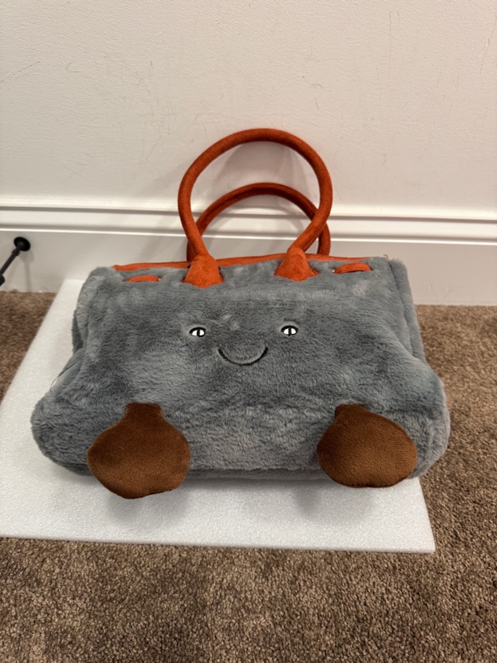 Kawaii plush crossbody tote shoulder bag purse - Picture 7 of 9